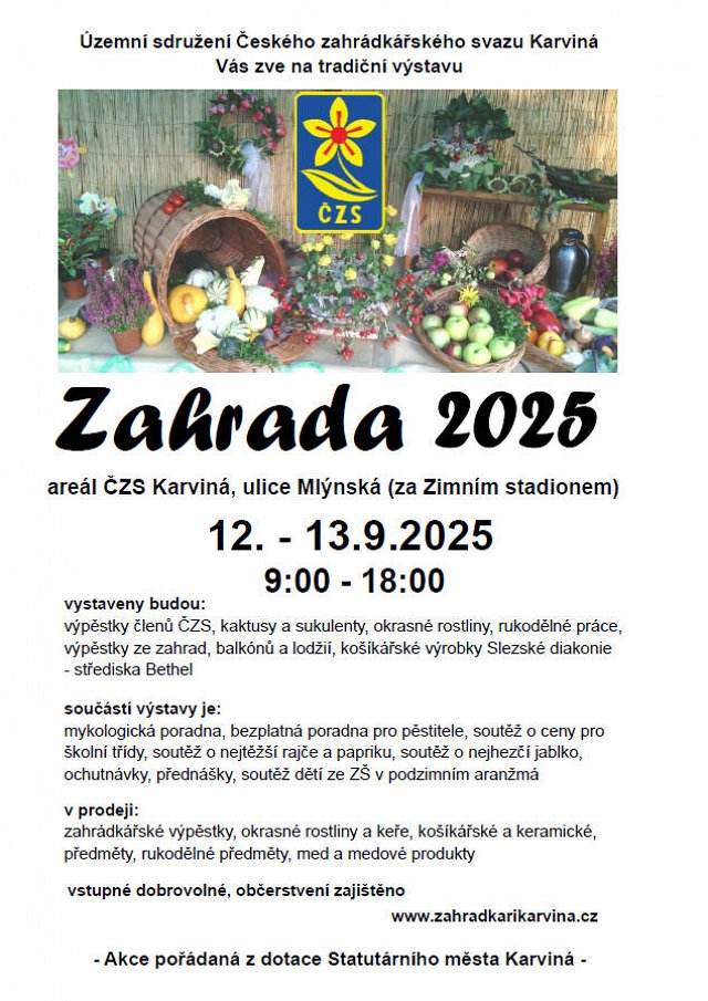 Zahrada 2025
